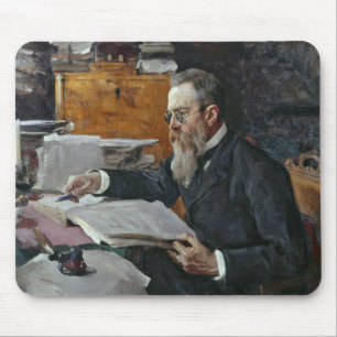 Tapis De Souris Portrait de Nikolai Andreyevich Rimsky-Korsakov