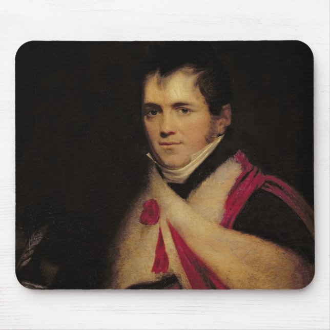 Tapis De Souris Portrait de Rev. Edouard Daniel Clarke c.1822 (Devant)