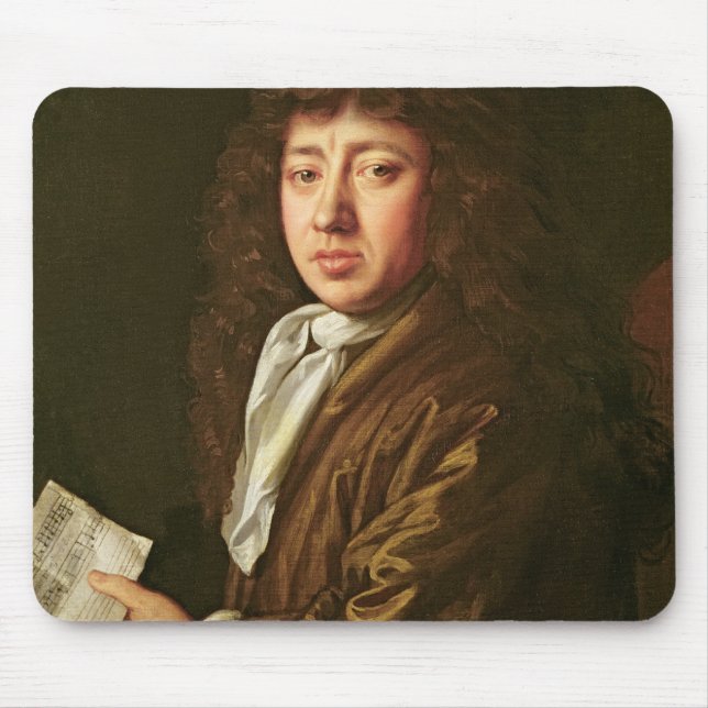 Tapis De Souris Portrait de Samuel Pepys 1666 (Devant)