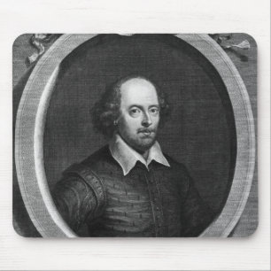 Tapis De Souris Portrait de William Shakespeare 1719