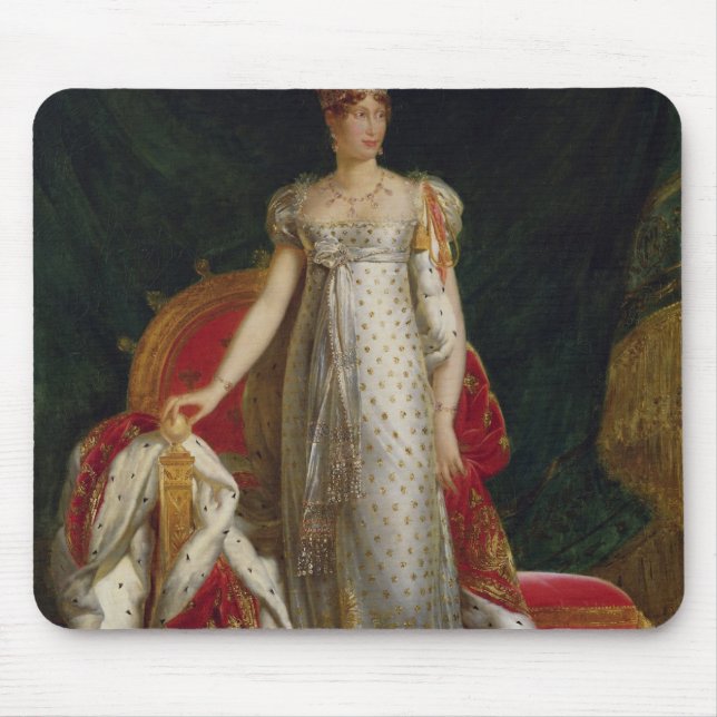 Tapis De Souris Portrait d'impératrice Marie Louise de la France (Devant)
