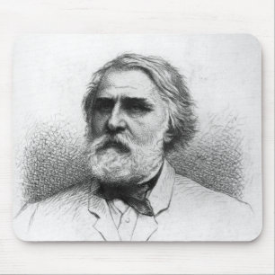 Tapis De Souris Portrait d'Ivan Turgenev