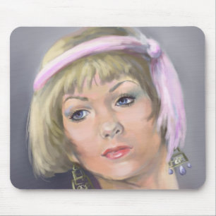 Tapis De Souris Portrait du vaporetteur Mousepad