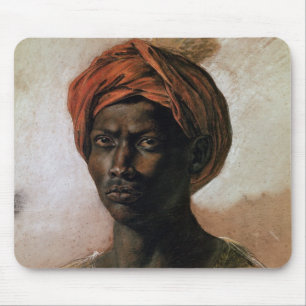 Tapis De Souris Portrait d'un Turc dans un turban, c.1826