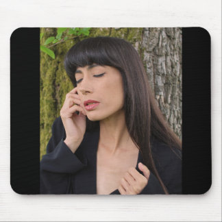 Tapis De Souris Portrait d'une belle jeune fille