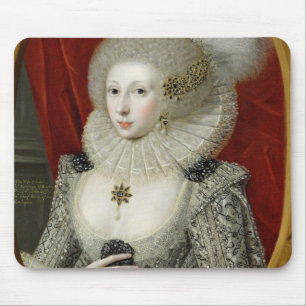 Tapis De Souris Portrait d'une femme, probablement coton de