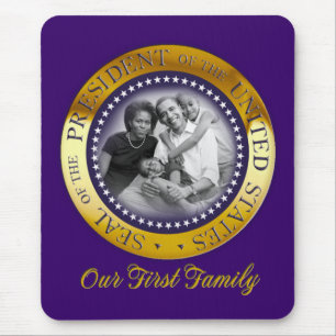 Tapis De Souris Portrait présidentiel de joint d'Obama