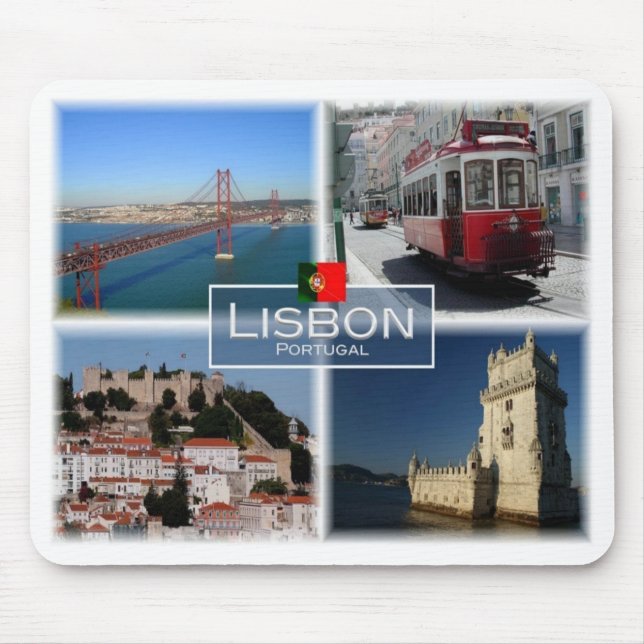 Tapis De Souris Portugal - Lisbonne - (Devant)