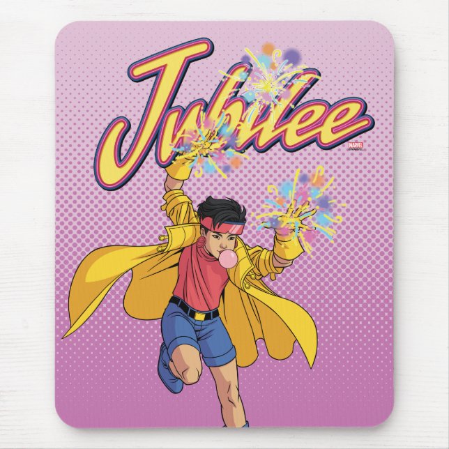 Tapis De Souris Pose de caractère jubilé (Devant)