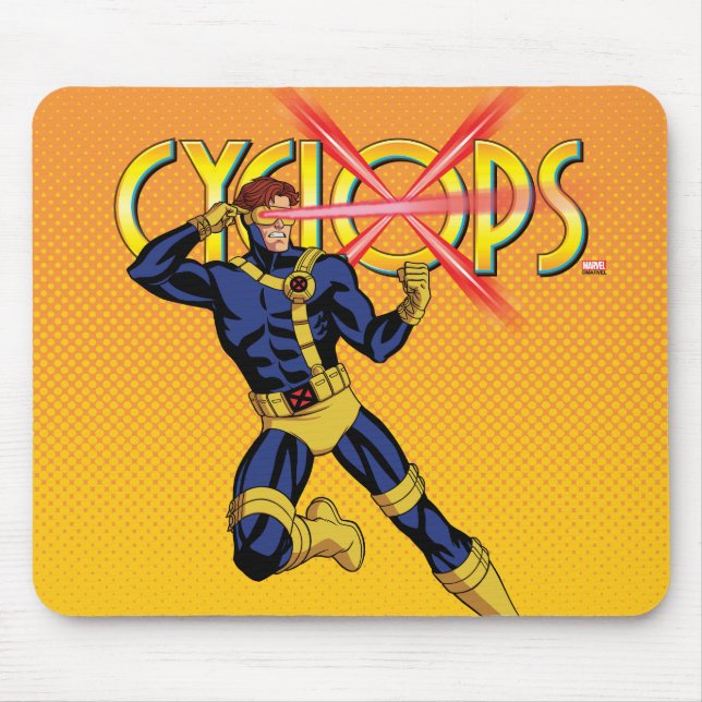 Tapis De Souris Pose de caractères Cyclops (Devant)