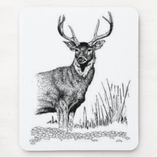Tapis De Souris Position de cerfs communs