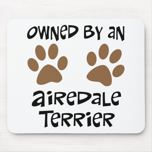 Tapis De Souris Possédé par Airedale Terrier (Devant)