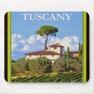 Tapis De Souris Poster de Tuscany Italy