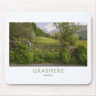 Tapis De Souris Poster ferroviaire Grasmere