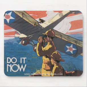 Tapis De Souris Poster Mousepad de la Première Guerre mondiale