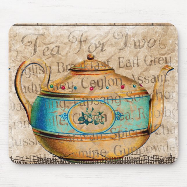 Tapis De Souris Pot de thé antique (Devant)