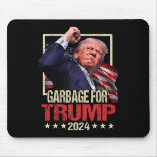 Tapis De Souris Poubelle Élection Trump 2024 Pour Vote Trump P