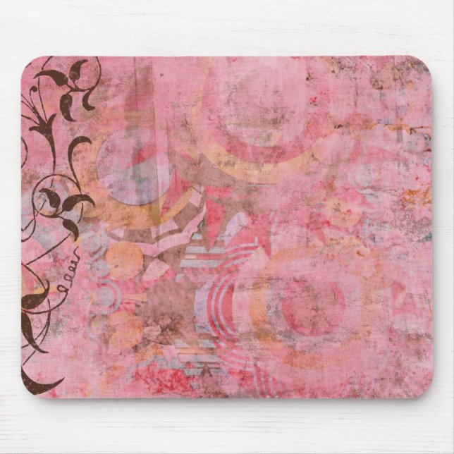 Tapis De Souris Poudre rose (Devant)