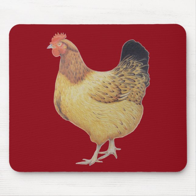 Tapis De Souris Poulet 2012 (Devant)