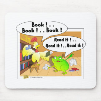 Tapis De Souris Poulet et grenouille