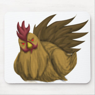 Tapis De Souris Poulet mauvais Mousepad