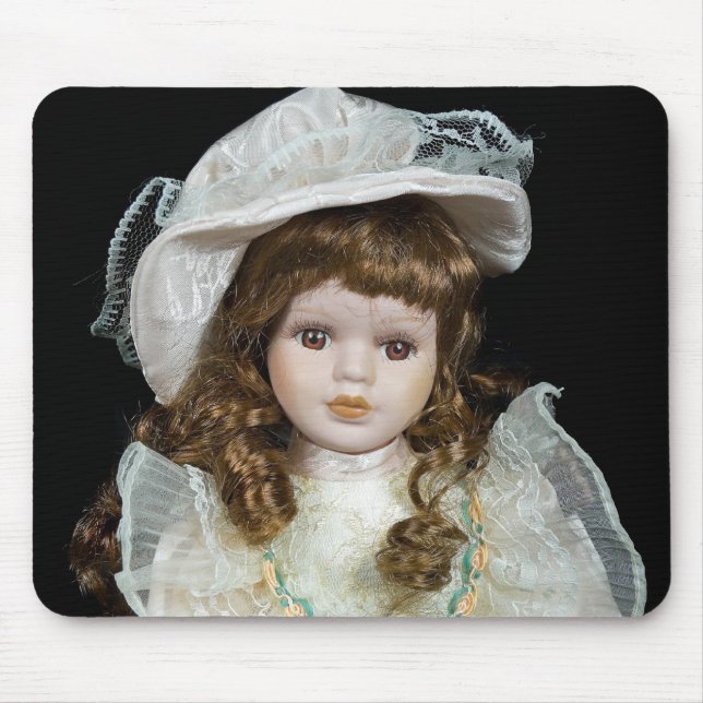 Tapis De Souris Poupée dame antique (Devant)