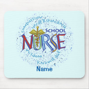 Tapis De Souris Poupée de l'école Motto pavé souris
