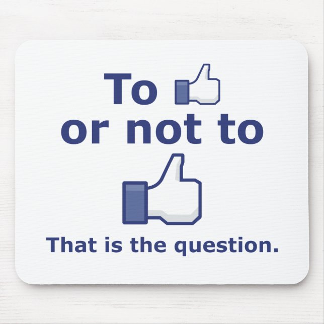 Tapis De Souris Pour aimer ou ne pas aimer (Devant)