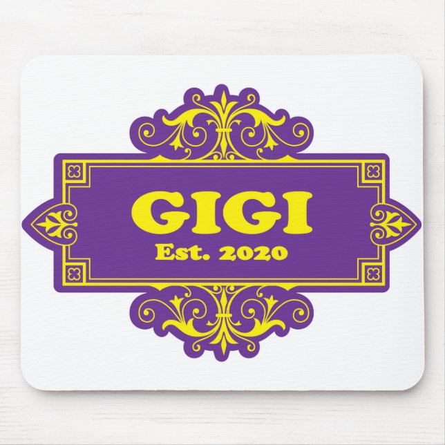 Tapis De Souris Pour Cette Spéciale "GiGi 2020" (Devant)