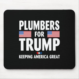 Tapis De Souris Pour Trump 2024 Garder l'Amérique grand drapeau am