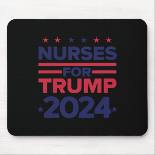 Tapis De Souris Pour Trump 2024 Les infirmières soutiennent Trump