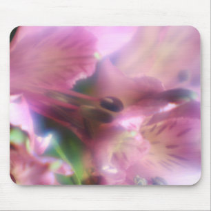 Tapis de souris pourpre d'Alstroemeria