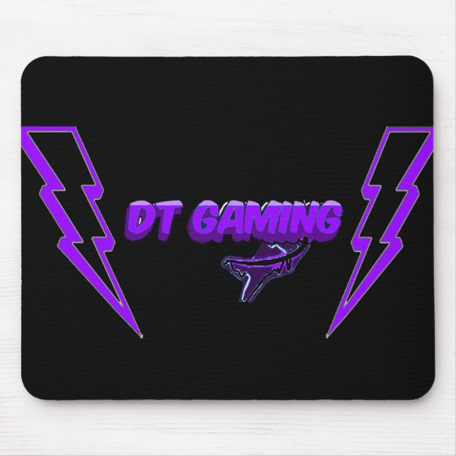 Tapis De Souris Pourpre de mousepad de jeu de décollement (Devant)