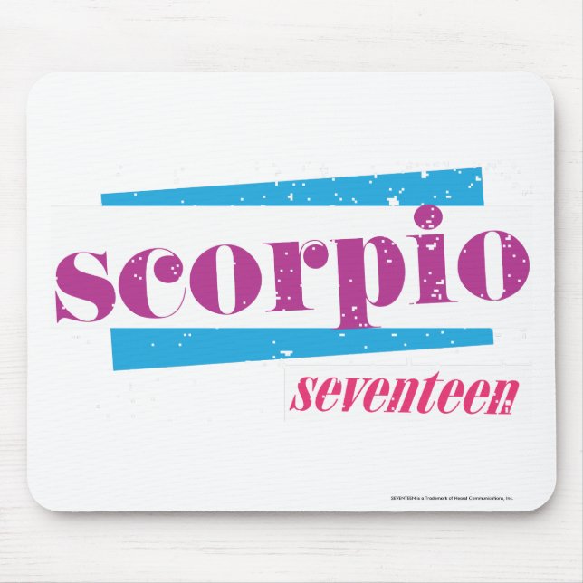 Tapis De Souris Pourpre de Scorpion (Devant)