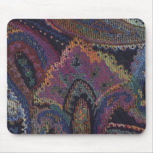 Tapis De Souris Pourpre Paisley