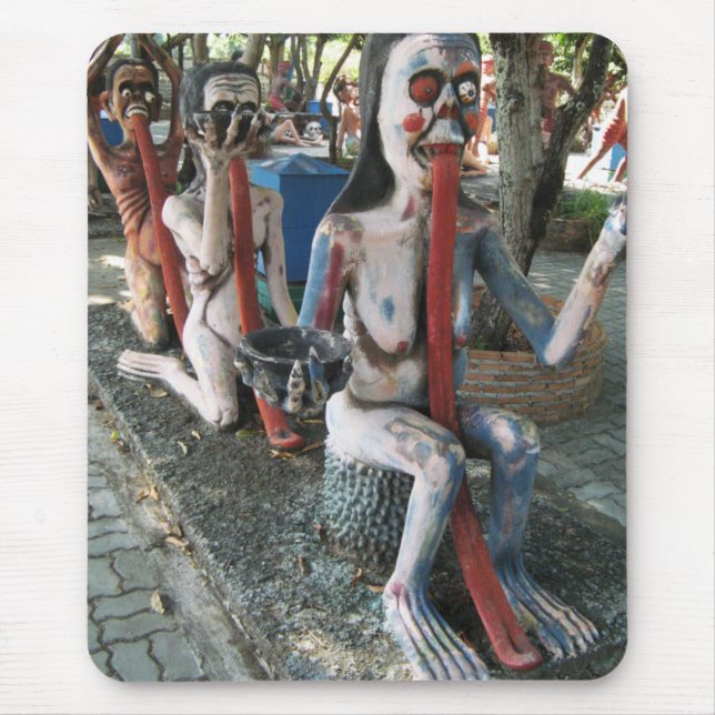 Tapis De Souris Pourquoi la LANGUE ? ... 3 Ghouls thaïlandais (Devant)