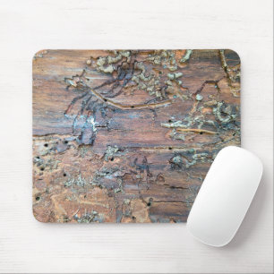 Tapis De Souris Pourriture organique sur le bois