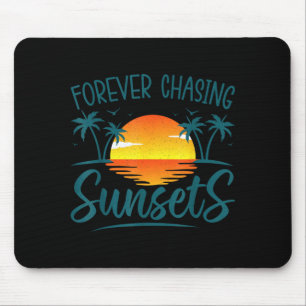 Tapis De Souris Poursuite Éternelle de la lumière du soleil Coucha