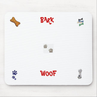 Tapis De Souris POURSUIVEZ LES PATTES, jouet de chien, OS de