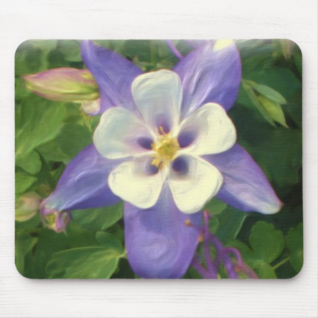 Tapis De Souris Poussière de fleur de colonne (Devant)