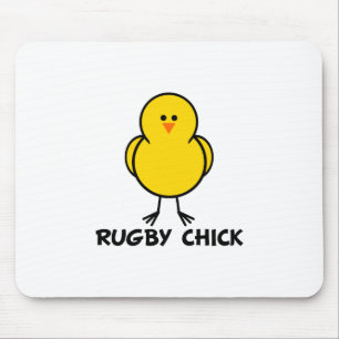 Tapis De Souris Poussin de rugby