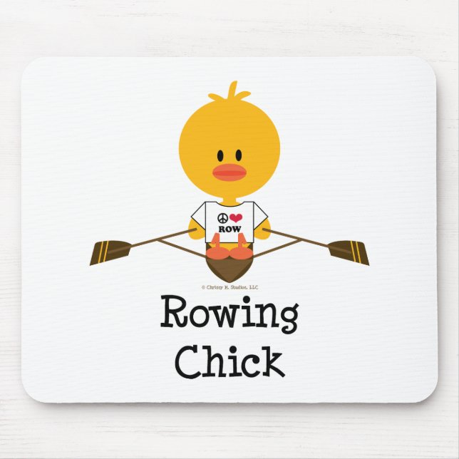 Tapis De Souris Poussin Mousepad d'aviron (Devant)