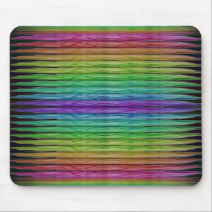 Tapis De Souris Poutres arc-en-ciel