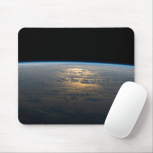 Tapis De Souris Poutres Sunglint Au Large D'Un Pacifique Sud En Pa