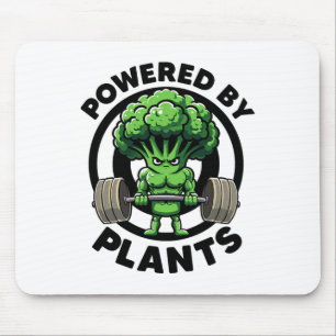 Tapis De Souris Powered By Plante Vegan Athlete Vegan Gym Vegan Bo