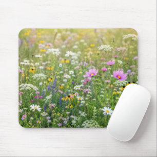 Tapis De Souris Prairie fleurie estivale