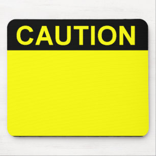 Tapis De Souris Précaution