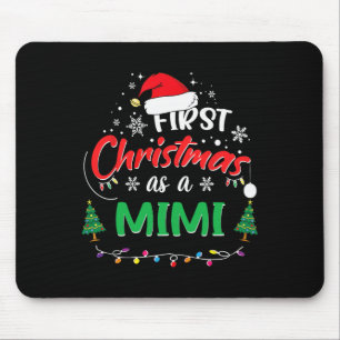 Tapis De Souris Premier Noël comme un Mimi 1er Noël correspondant 