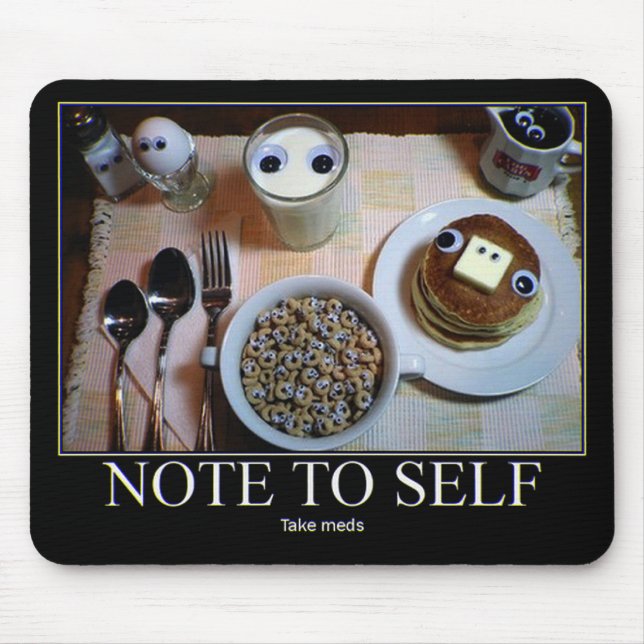 Tapis De Souris Prenez Meds ! mousepac (Devant)