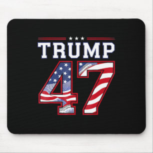 Tapis De Souris Président Donald Trump Jour d'investiture 2025 Éta